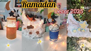 ✨ 5 Ramadhan Decor Ideas at home ✨| DIY RAMZAN Decorations | RAMZAN MUBARAK | DIY Ideas For Ramadan🏮