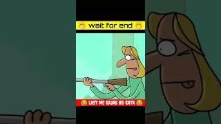 😂 Wait For End 😂 | Animated Funny Cartoon Story #shorts #trending #viral #animatedstories #comedy
