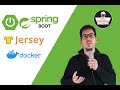 How to dockerize a Spring Boot application | Creating REST API with Jersey and JAX-Rs | Step by step