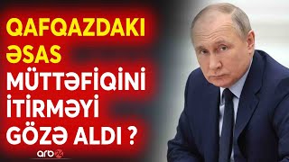 Putinin üzründəki sirli detal - Rusiya yaxın müttəfiqini itirməkdən çəkindi? - Müəmmalı detallar