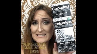 Review Of Colourless Hair Colour Remover, Pass Or Fail?