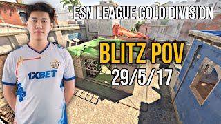 bLitz POV W/Zilkenberg vs AccuracyTG, erkaSt CS2 ESN LEAGUE - GOLD DIVISION (29/5/17) June 22nd 2024