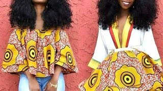 How to turn your AFRICAN ANKARA FABRIC into an OUTING TOP || Comedy Video #africa #fashionhacks