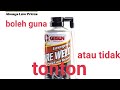 GETSUN Emergency Tyre Weld Puncture Repair G-1116B (450ml) Berfungsi dengan baik atau tidak