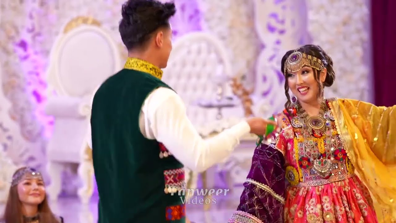 Afghan Pashto Wedding Afghan Engagement Dance Beautiful And Vibrant