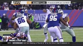 ESPN First Take  Stephen A Smiths Hilarious On Cowboys Loss