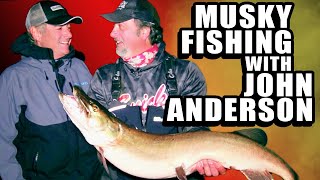 Musky Fishing the Ottawa River with John Anderson - Setting the Hook with Brent Bochek - Web Cut