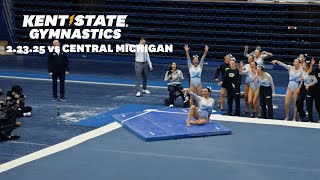 Kent State Gymnastics Meet Vs. Central Michigan 2.23.25 | Highlights