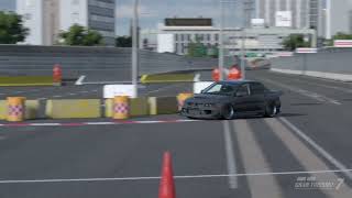 GT7 三菱ランサーエボリューション Ⅷ MR GSR 2004 エンジンスワップ(スバルBRZDriftCar2017) フルチューン 東京エクスプレスウェイ 東ルート外回り PS4