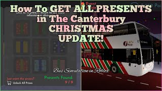 How To GET ALL PRESENTS In Canterbury's Christmas Update 2022! - Roblox Canterbury V4.1