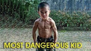 Most Dangerous Kid | Ryuji Imai | Fitness Lovers