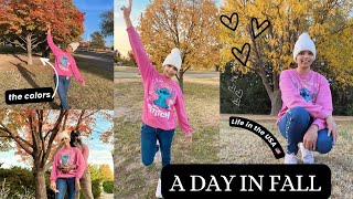 සරත් සමයේ එක් දිනක්/A day in fall/ the colors/Life in the USA 🇺🇸 #foryou #trending