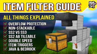Item Sorter Explained Minecraft Bedrock & Java