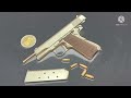 model ปืน colt 1911 a1 ย่อขนาด 1 2 สวยงามน่าสะสม