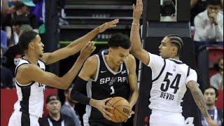 San Antonio Spurs vs Portland Trail Blazers Full Game Highlights | July 9 | 2023 NBA Summer League