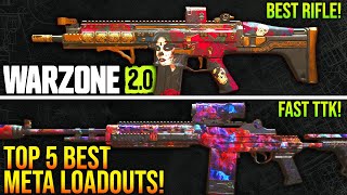 WARZONE 2.0: Top 5 BEST LOADOUTS To Use! (WARZONE 2 Best Weapons)