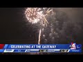 Golden Spike celebration at the Gateway