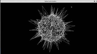 Turtle Python drawing | Turtle Python graphics Create Vibrate Circle using Python turtle in pycharm