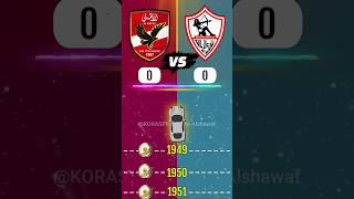 الدوري المصري مقارنة بين عدد بطولات النادي الاهلي ونادي الزمالك #كورة_معا_الشواف