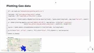 Scientific Python: Bokeh
