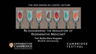 'Re-engineering the Regulation of Regenerative Medicine?': The 2022 Baron de Lancey Lecture (audio)