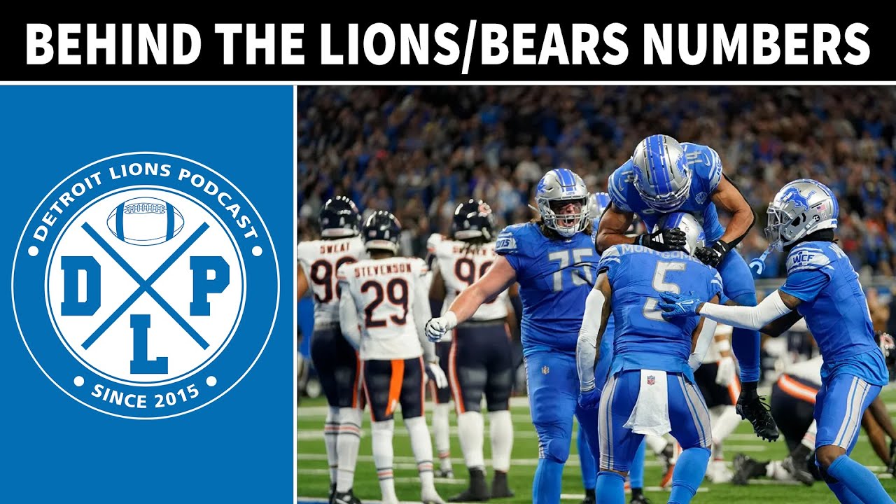 Daily DLP: Detroit Lions Vs. Chicago Bears By The Numbers | Detroit ...