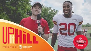 Up the Hill with Justin Reid at Training Camp | Kansas City Chiefs