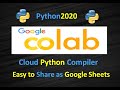 How to Install Colab for Python Programming | How to Write Python Code in Google Colab