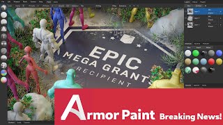 EPIC MEGA GRANT NEWS! Armor Paint!!