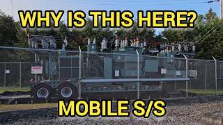 Ever seen this and wondered what it is? A mobile substation simple explanation #highvoltage