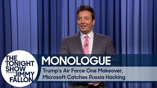 Trump's Air Force One Makeover, Microsoft Catches Russia Hacking