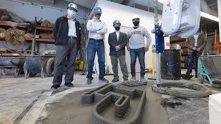 3D-Printed Concrete Structures for Offshore Wind Energy Generation