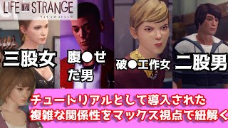 【ネタ】Life is Strange キャラクターが繰り広げていた複雑な色恋沙汰をマックス視点でひもといみた【ライフイズストレンジ】