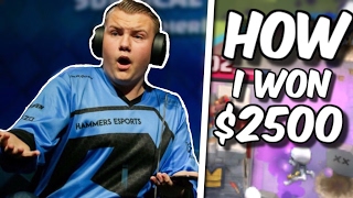 HOW I WON ESWC WINTER 2017! (2500$) - Clash Royale