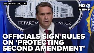 Officials Sign Rules On Protecting Second Amendment Rights