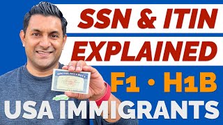 What is ITIN number • What is SSN Number • Students • F1 • H1B • Immigrants