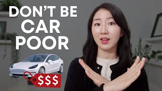 ACCOUNTANT EXPLAINS How Much Car Can You Afford | Avoid becoming CAR POOR