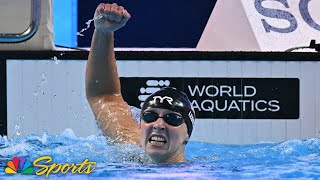 LONG MAY LEDECKY REIGN! In 'Race of the Century,' Katie bests top rival Summer McIntosh | NBC Sports