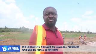 550 logements sociaux au Lualaba: Plusieurs maisons en phase de finition