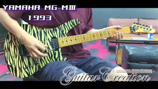 YAMAHA MG-MIII ZF(Zebra Finish) 1993年製【Tak Matsumoto Model】”Floyd Rose Arm Install !!” 3.52kg