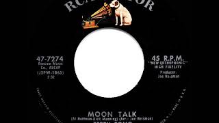 1958 HITS ARCHIVE: Moon Talk - Perry Como