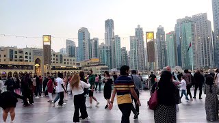 🔴  Live Buj Khalifa  [ 4K ]  Dubai mall Walking Tour Is Amazing 🇦🇪