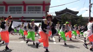 天彩（あまいろ）さん よさこい富山（山王日枝神社）2015年