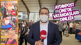 Aydınpost, Çine'de vatandaşları dinledi