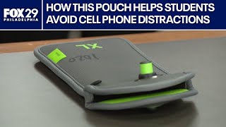 How this pouch helps New Jersey students avoid cell phone distractions