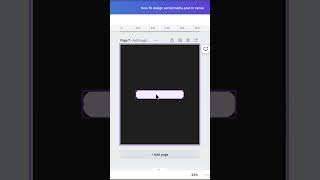 How to Create a Button In Canva #canva #designtalk #canvatutorial