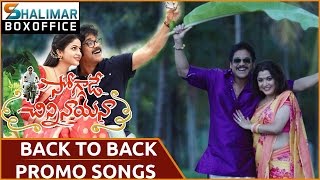 Back To Back Promo  Video Songs  || Soggade Chinni Nayana || Nagarjuna, Ramya Krishnan