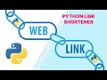 Link / URL shortener using Python | Easy Tutorial for Beginners