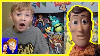 Toy Story 4 Carnival Adventure | Forky Duke Caboom Bo Peep Ducky Bunny Woody