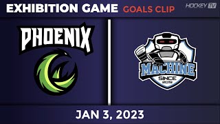 제니스피닉스 vs 하키머신 EXHIBITION GAME [GOAL] 2023.01.03